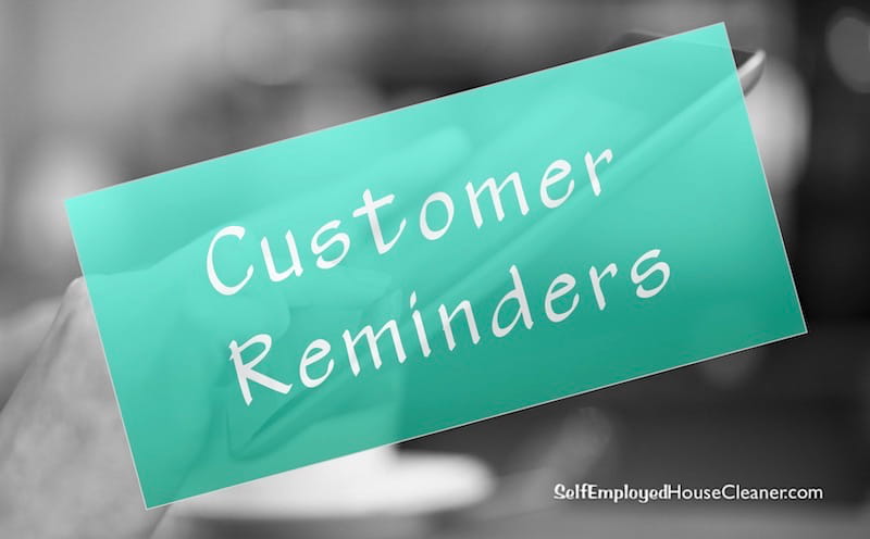 Make A Habit Of Customer Reminders